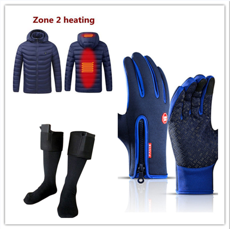 Winter Touchscreen Motorcycle Gloves – Waterproof, Anti-Slip, Warm Fleece Riding Gloves