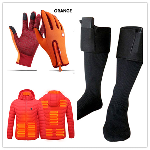 Winter Touchscreen Motorcycle Gloves – Waterproof, Anti-Slip, Warm Fleece Riding Gloves
